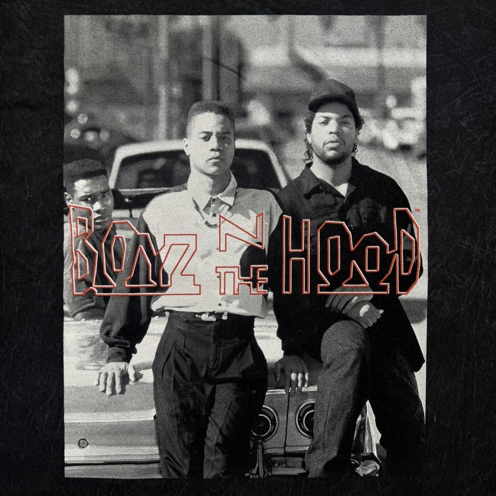 Boyz N The Hood Shirt Mens XL‎ Black Movie Graphic Tee Streetwear Thirty Single